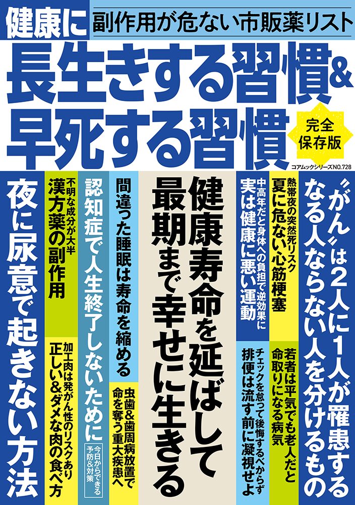 健康に長生きする習慣＆早死する習慣のサンプル画像